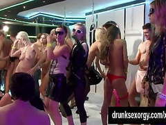 CrocoPost presents: Hot party bitches gets nailed at orgy party