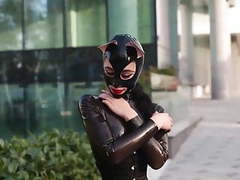 CrocoPost presents: Muslima in hot latex