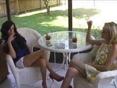 CrocoPost presents: Hot milf cougars smoking sex threesome