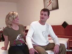 CrocoPost presents: Mom and dad in first time privat porn casting for money