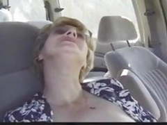 CrocoPost presents: Granny fucking with young man on car