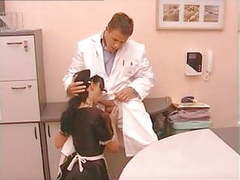 CrocoPost presents: French maid fucked by doctor
