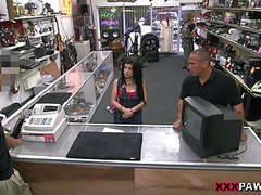 CrocoPost presents: Fucking a cuban chick for her tv - xxx pawn