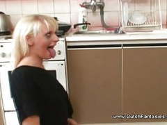CrocoPost presents: Destroy the dutch blonde face blowjob session to relax