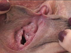 CrocoPost presents: Pussy contractions and creamy orgasm up close