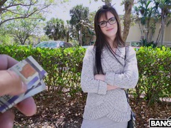 CrocoPost presents: Shy girl with glasses gets fucked balls deep in doggy - piper june, Couple, Hardcore, Reality, Car Fucking, Money, Brunettes, Long Hair, Blowjob, Doggystyle, Clothed Sex, Skinny