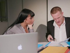 CrocoPost presents: Rough dicking in the office with gorgeous valentina ricci