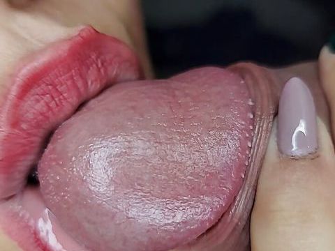 CrocoPost presents: Step sister sucking my cock in close up moaning for cum. best blowjob ever