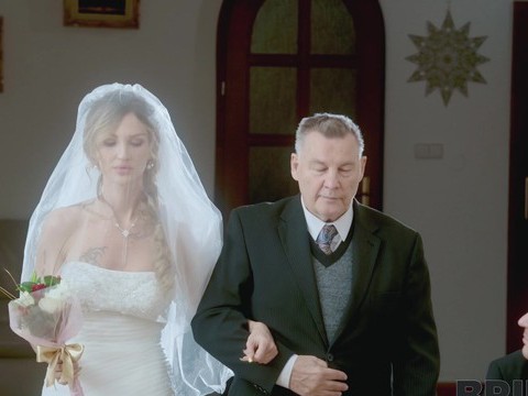 CrocoPost presents: Newly wedded bride olivia sparkle gives head and gets fucked