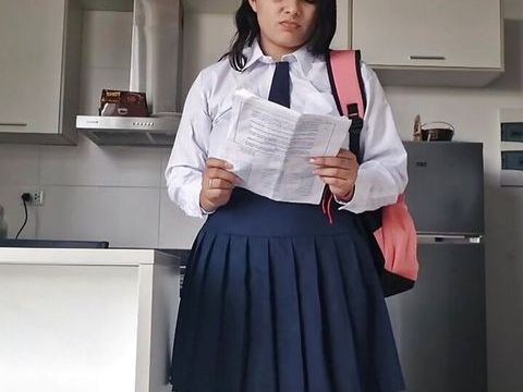 CrocoPost presents: My stepsister needs my help and i need her to suck my cock