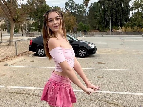 CrocoPost presents: Hd pov video of skinny della cate with shaved cunt being fucked