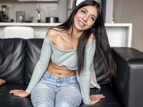 CrocoPost presents: Cute 18yo latina tight pussy banged at amateur modeling casting
