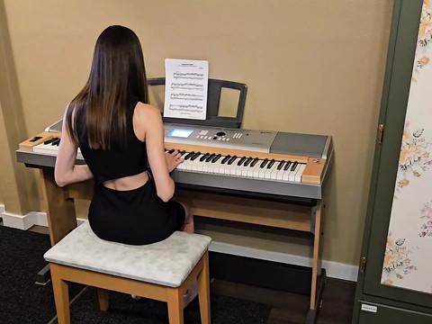 CrocoPost presents: Techer fucked a piano student