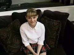 CrocoPost presents: Adorable schoolgirl gives head before sex