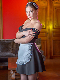 CrocoPost presents: Sexy Maid Henessy betrays Natalie Starr and fucks boyfriend